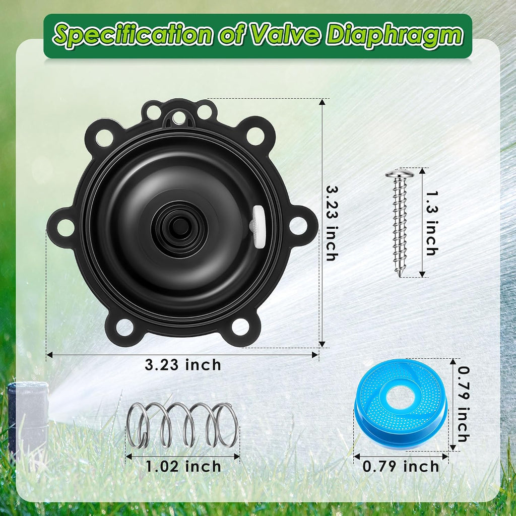 Diaphragm Repair Kit Compatible with Rain Bird DRKCP/CPF(2 Pack)