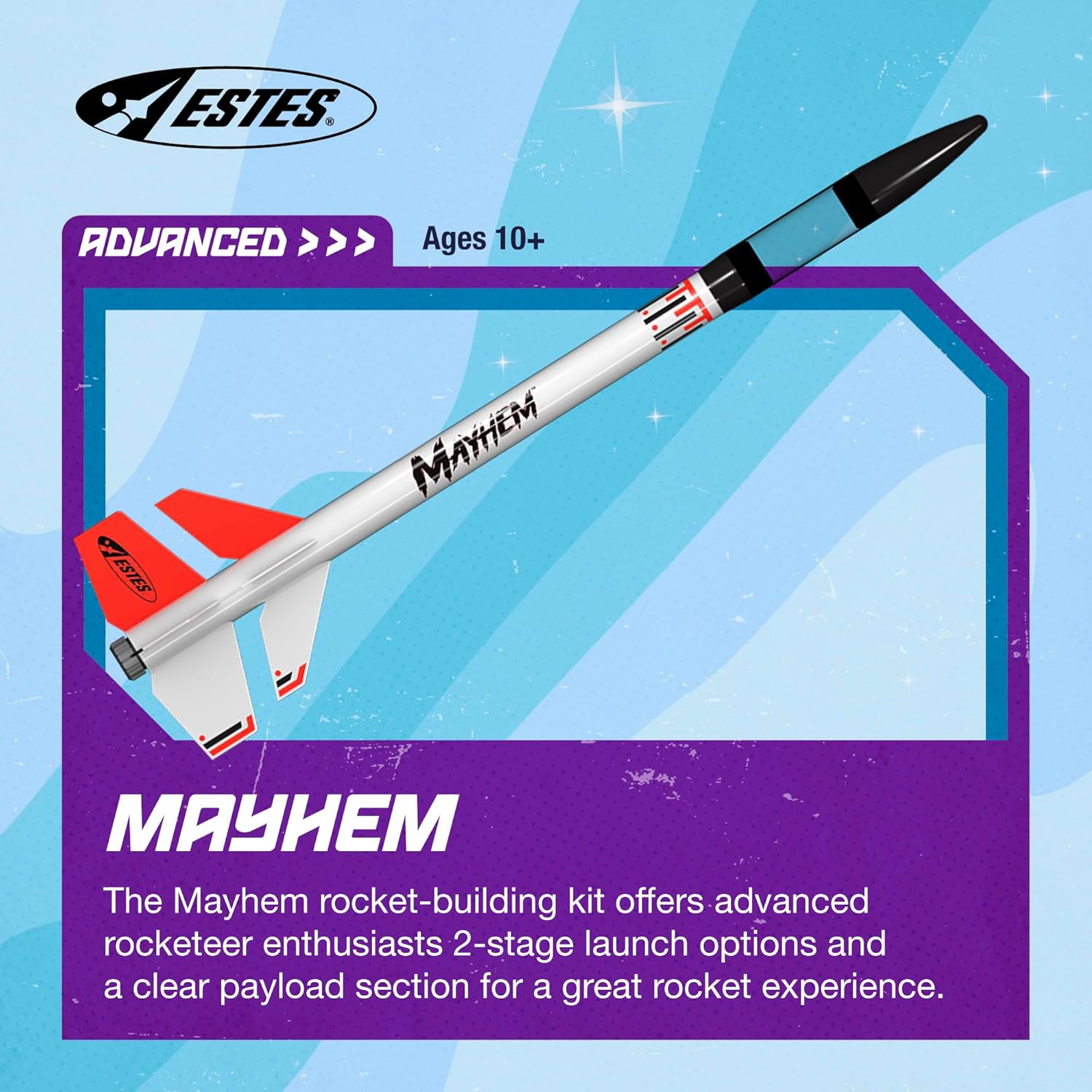 1320 Mayhem Advanced Model-Rocket Kit