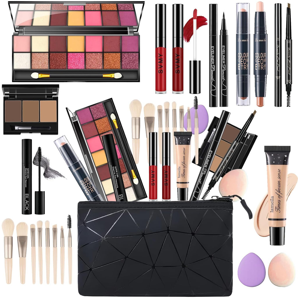 Makeup Set for Women, Makeup Kit for Women Full Kit, Travel Makeup Set, Makeup Gift Set for Girls, 14-Color Eyeshadow
