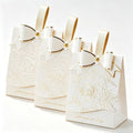 Small 30 PCS Elegant Candy Gift Box, Ivory