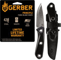 Principle - Fixed-Blade Survival Knife for Hunting, Camping & More - Features Firestriking Spine & Triple Mounting