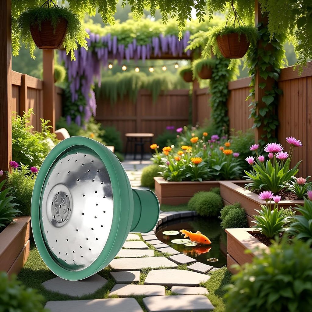 Green Universal Garden Watering Can Rose Head Water Sprinkler Sprayer Fit All Watering Can Rose Spout Cover Nozzle