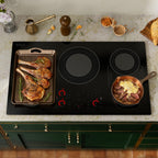 Flex 36“ Induction Cooktop 5 Burner, Drop-in, Hardwired