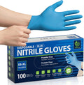 Food Safe Disposable Gloves Latex Free, Blue