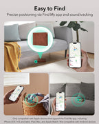 Wallet for Men with Find My Functionality, Holds 9 Cards and 15 Bills
