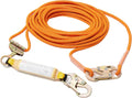 Fall Protection Safety Rope 150FT Roofing Harness Safety Lanyard | Tree Climbing Line Kit with Alloy Steel Grab Snap