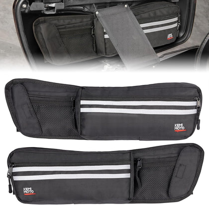 Upgraded Saddlebag Lid Organizers 2 Pack | Compatible with Touring 1980-2024 2025 for Street Glide Road King Road