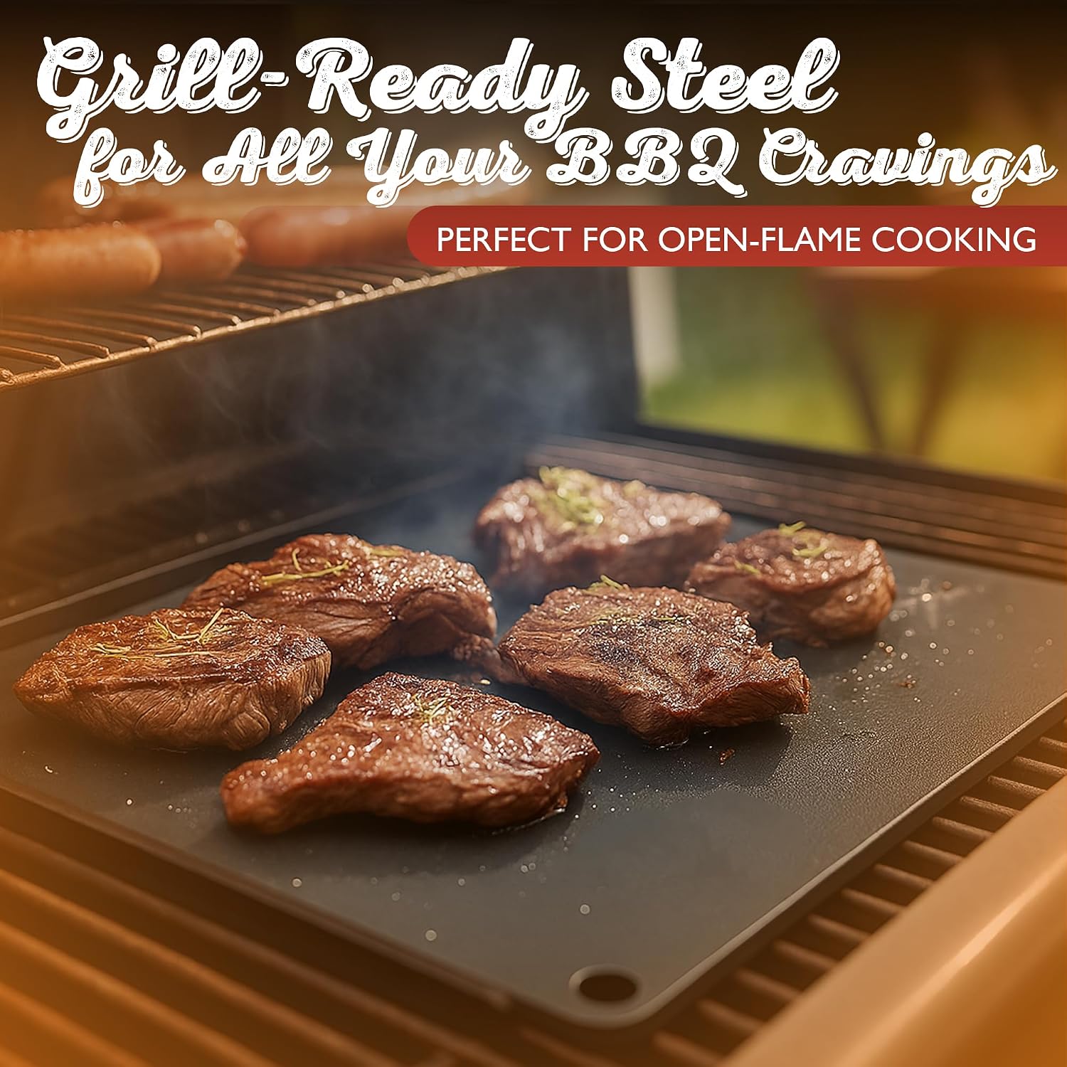 Pizza Steel XL 16"x13.4" – Heavy-Duty Baking Steel for Oven & Grill, Pizza Stone Alternative for Crispy Crust, Faster