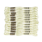 DMC25B #25 Thread Embroidery Thread 12 Bundles #10 Green