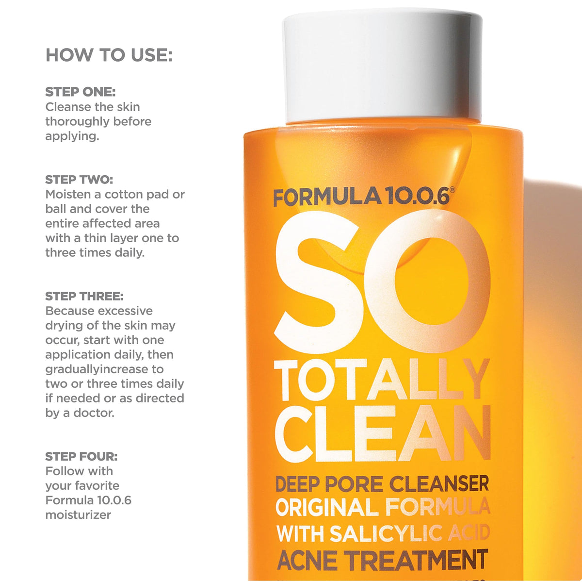 So Totally Clean Deep Pore Cleanser w/Salicylic Acid