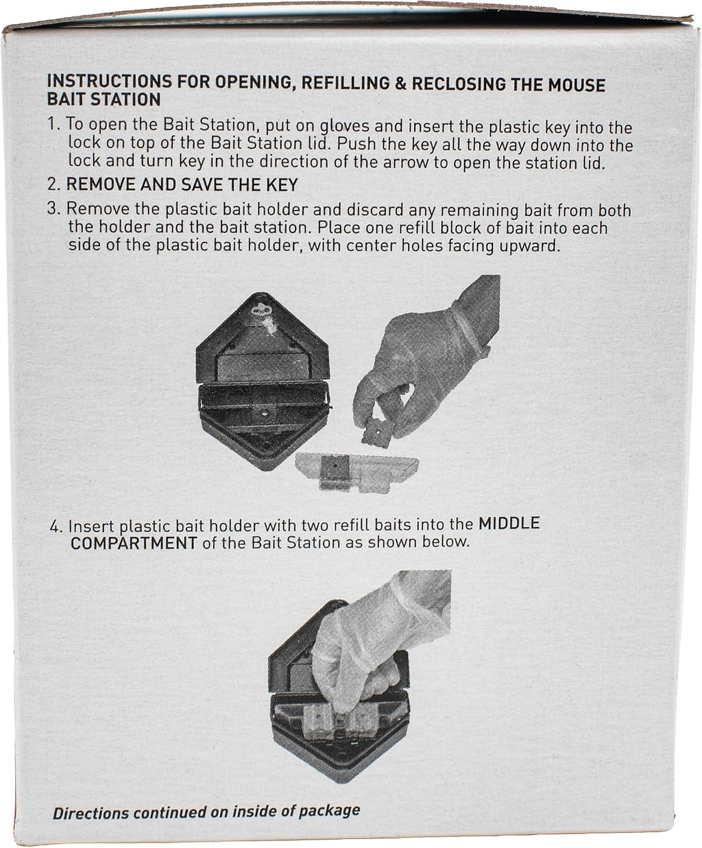 Answer Kills Mice with Reusable Mouse Bait Station and 32 Bait Blocks – Effective Rodent Control Solution for Indoor
