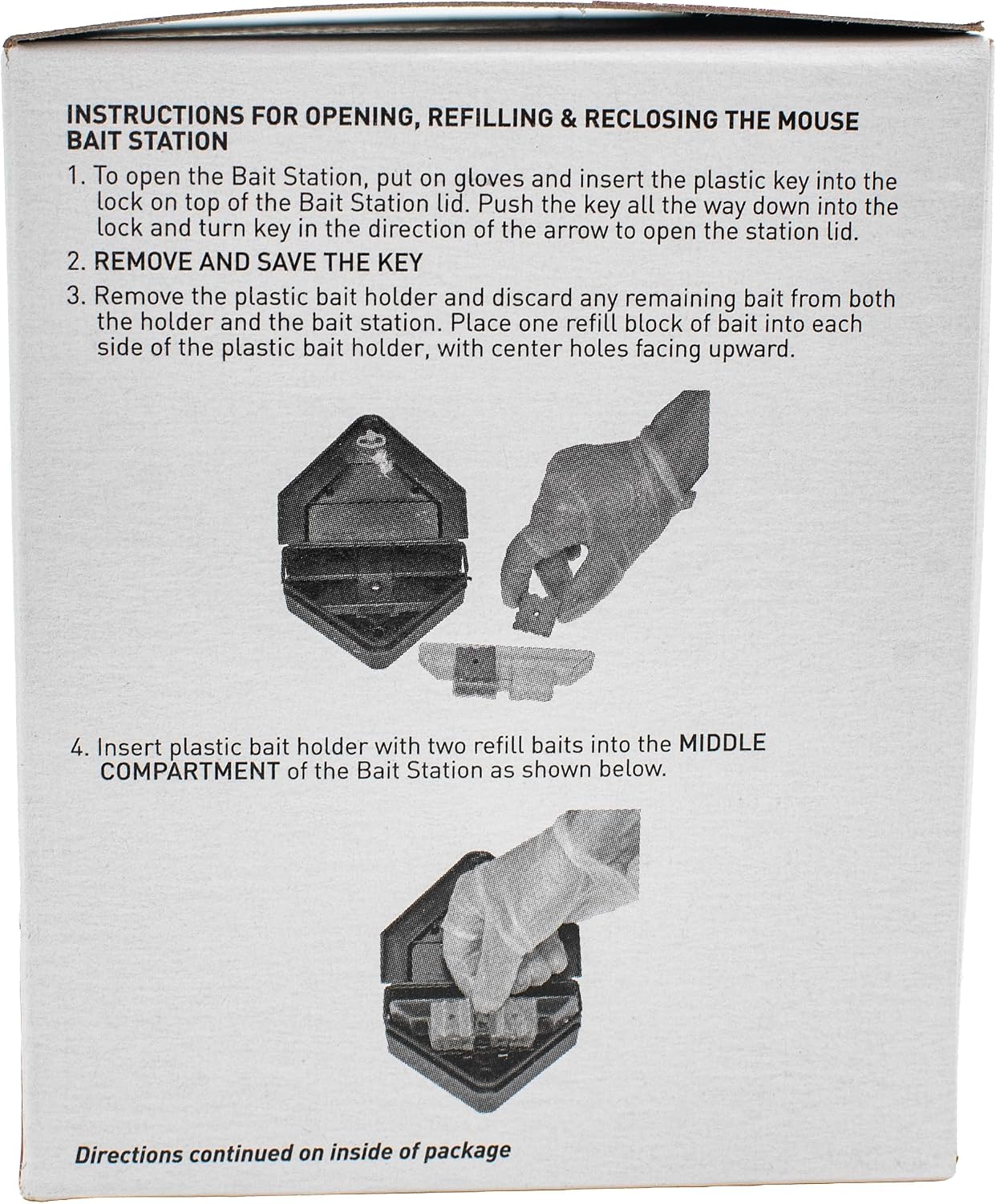 Answer Kills Mice with Reusable Mouse Bait Station and 32 Bait Blocks – Effective Rodent Control Solution for Indoor