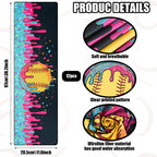 12 Counts Black Softball Ice Cream Drip Cooling Towels 40"x12"