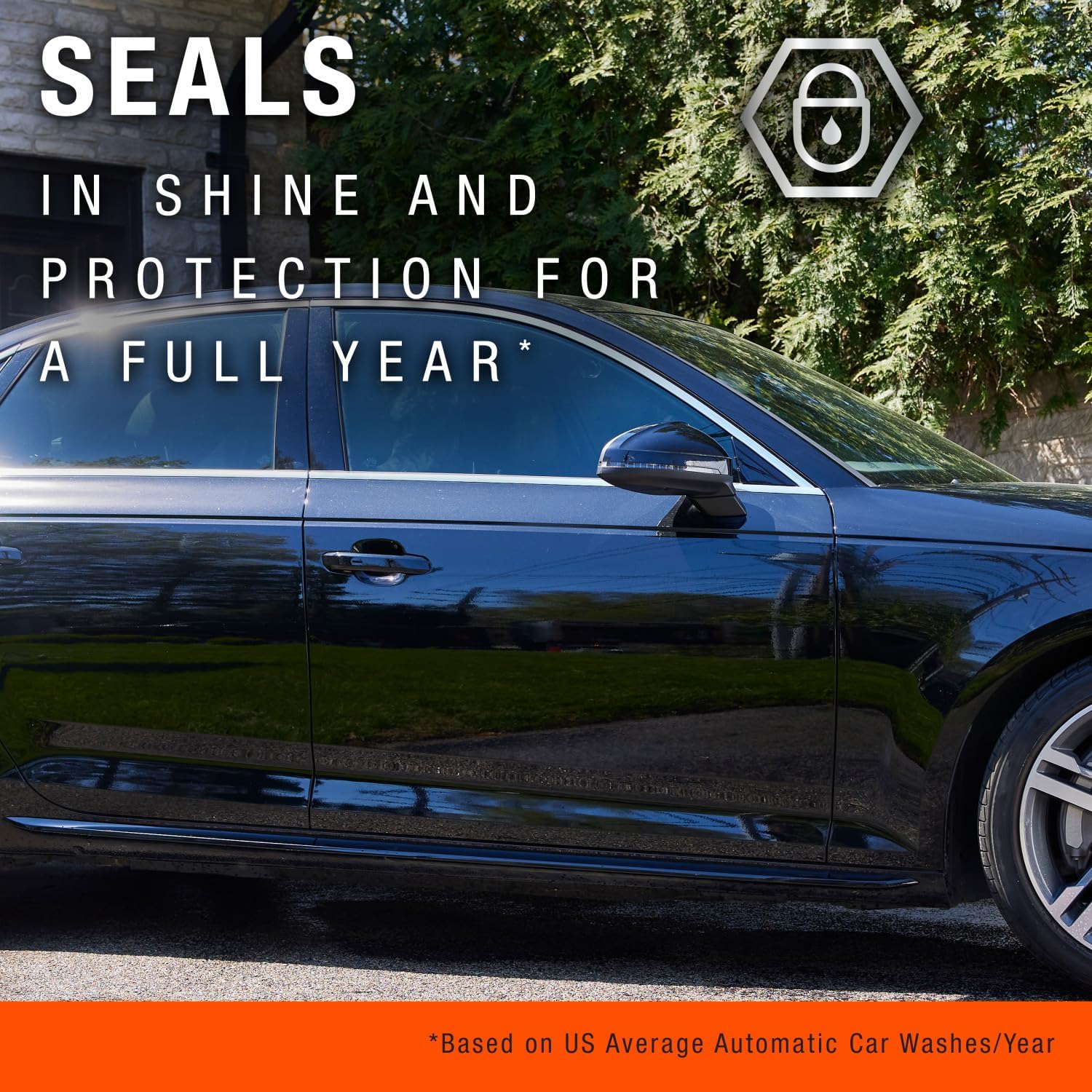 Once A Year Polish and Sealant, Professional Car Polish, 16 oz | 3-in-1 Ceramic Technology, Repairs Scratches