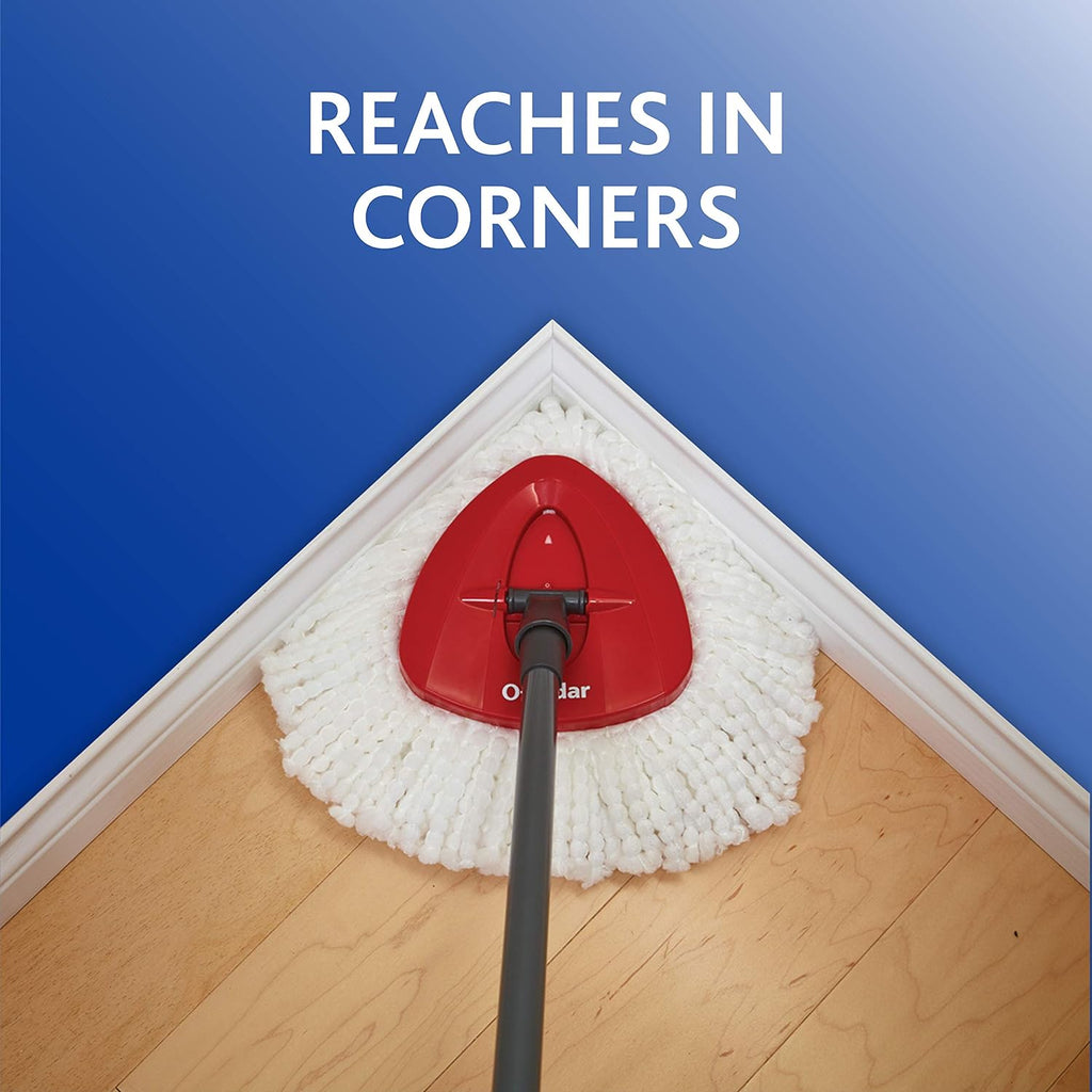 O-Cedar EasyWring Microfiber Spin Mop and Bucket Cleaning System
