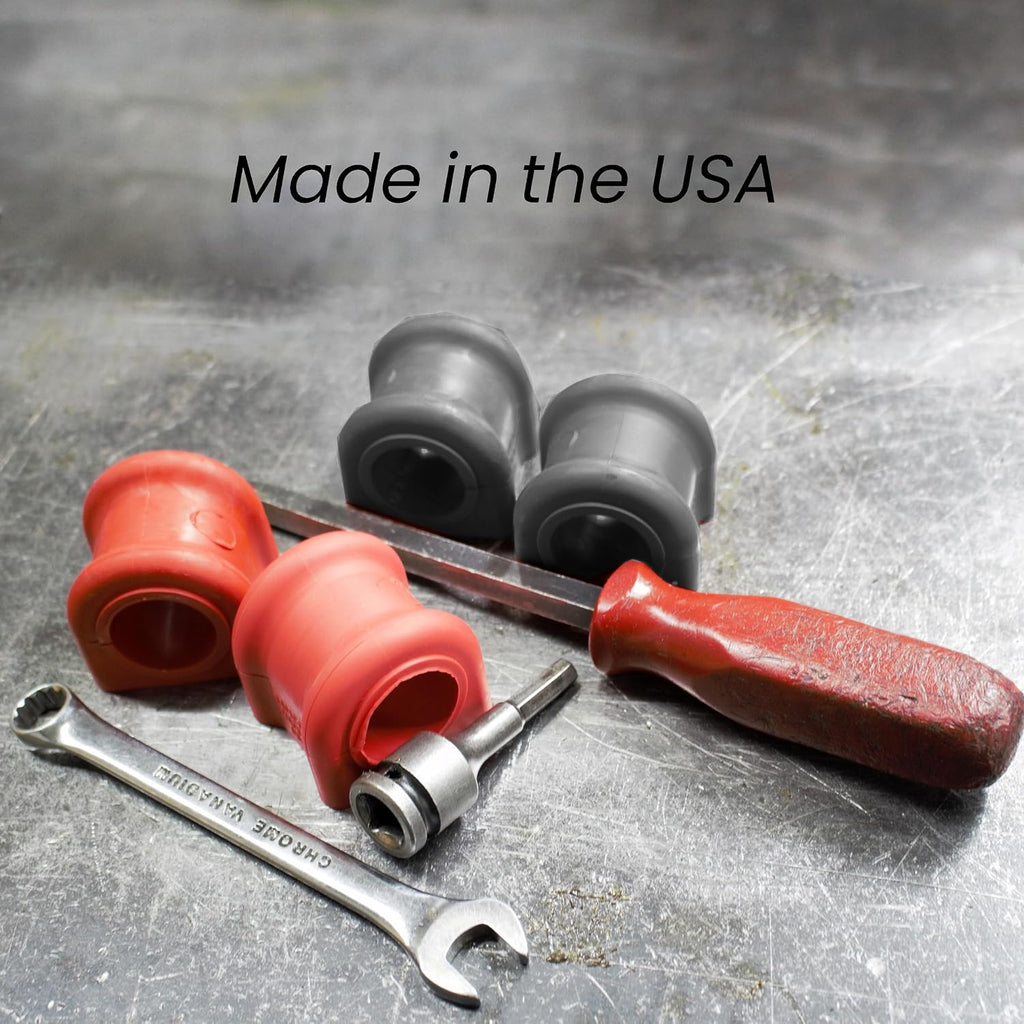Suspension Dudes 4PC Front Sway Bar Stabilizer Link Kit + CODE RED EXTREME Bushing Kit FITS Escalade, Silverado, Avalanche, Suburban, Tahoe, Sierra, Yukon, 2007-2020 K700538 K200222 36MM Bar