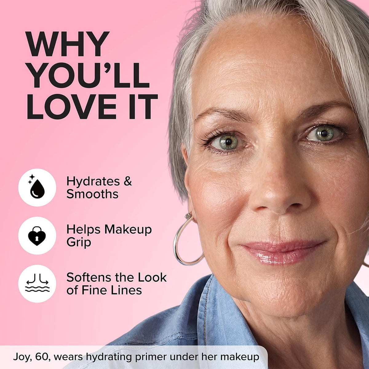 Thank Me Later Hydrating Face Primer for Mature Skin, 30g