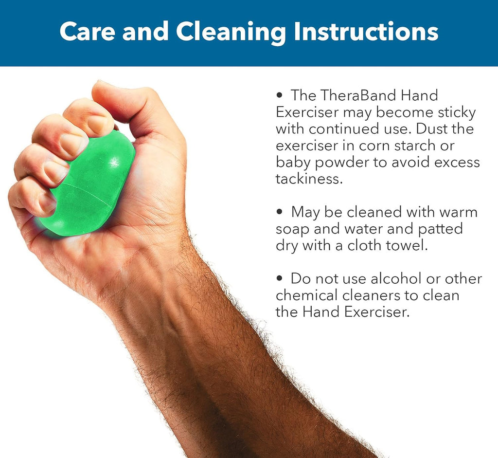 Hand Exerciser Ball, Stress, Therapy, Squeeze, Strength, Green