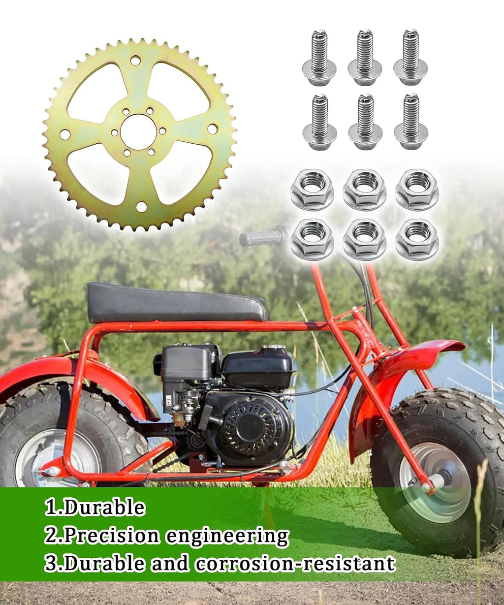 50T Balanced Performance Rear Chain 6 Hole Sprocket # 40 41 420