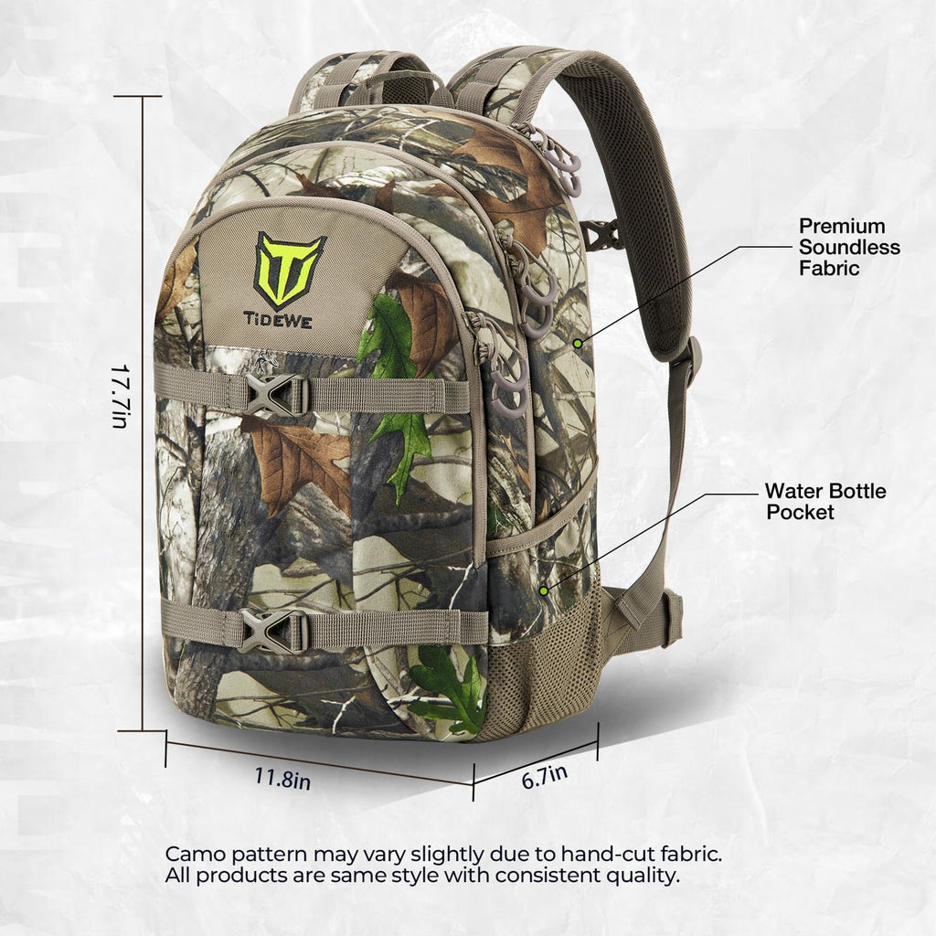 Hunting Backpack for Men, 25L Lightweight Day Pack for Deer Hunting