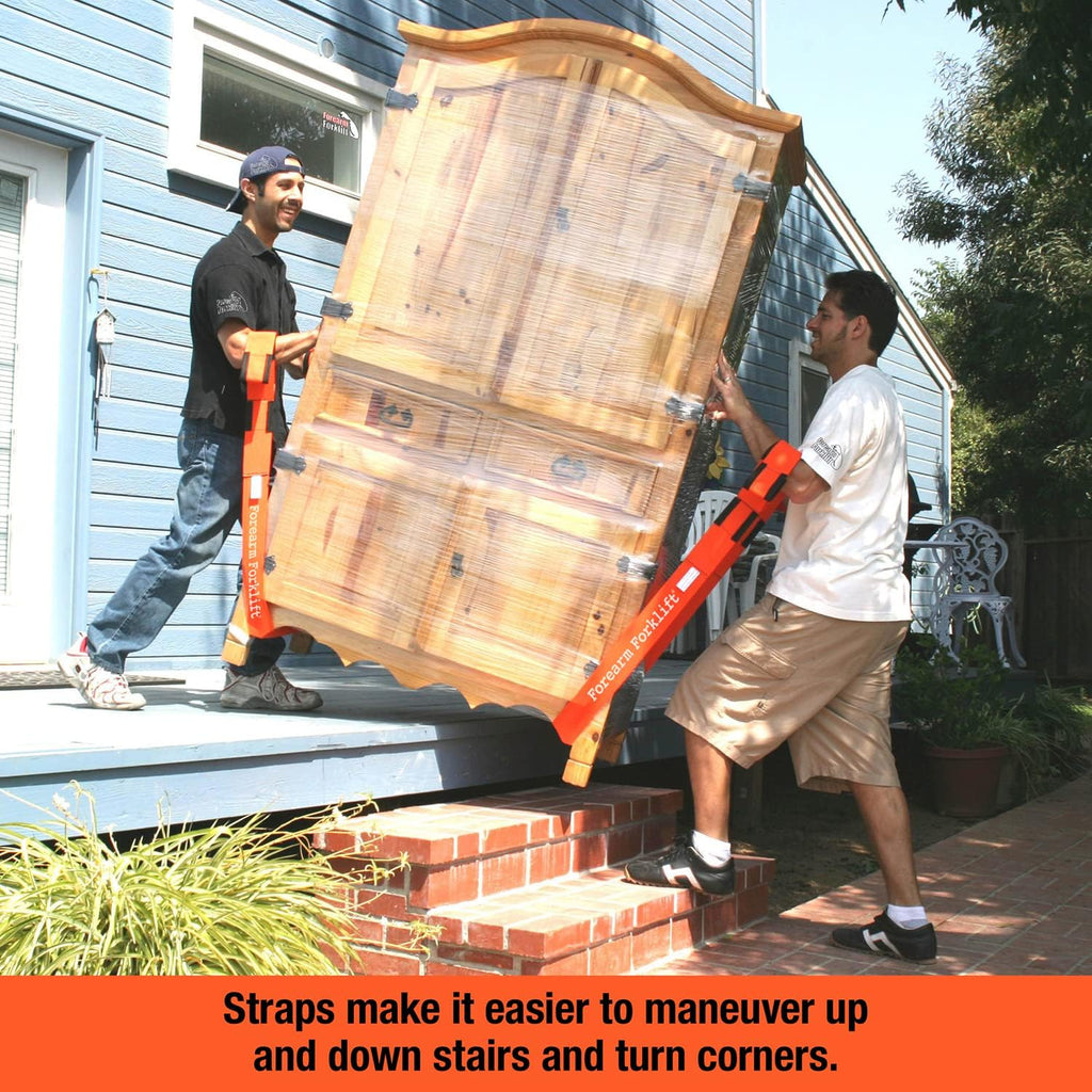2-Person Lifting and Moving Straps - Lift, Move and Carry Furniture, Appliances, Mattresses or Any Item up to 800