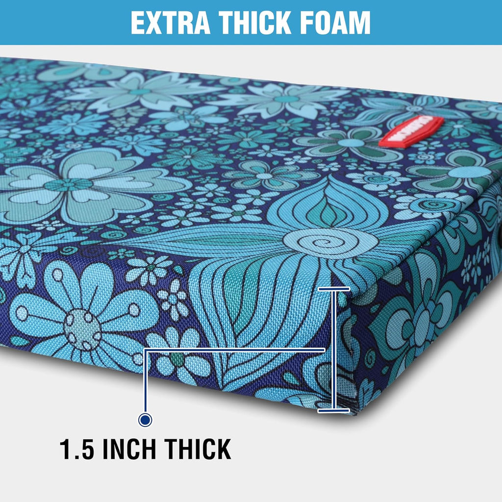 17" Kneeling Pad with Removable Cover, Soft Pad Cushioning for Knee, Large Foam Kneeler Pad for Gardening, Daily