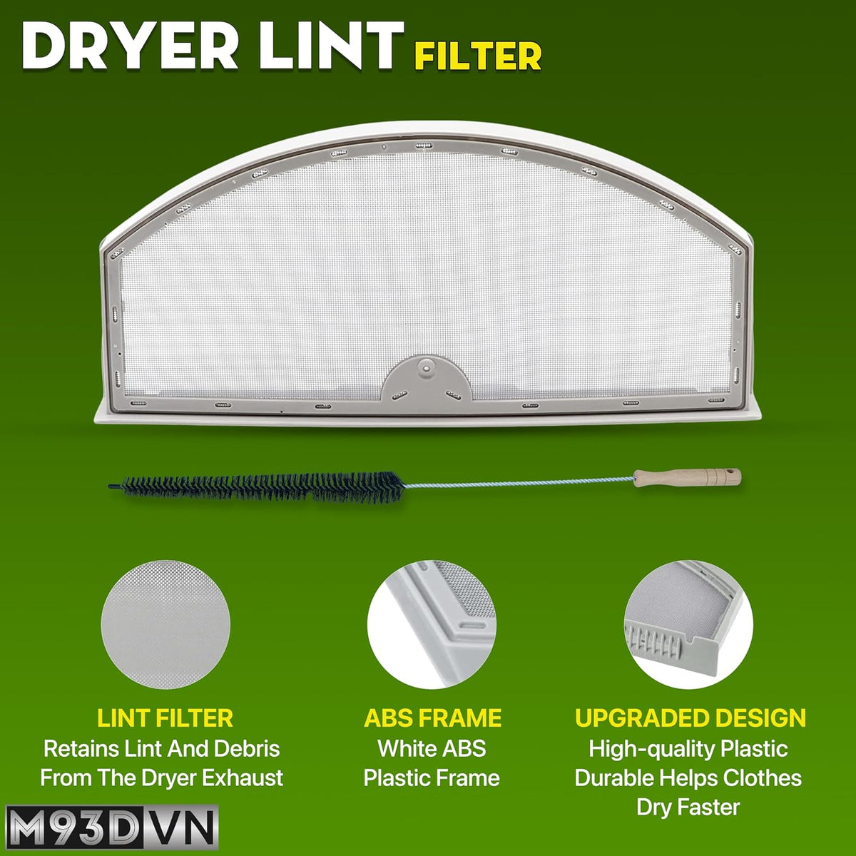 Dryer Lint Screen for GE GTD45EASJ2WS GTD45GASJ0WS, Hotpoint HTX24EASK0WW