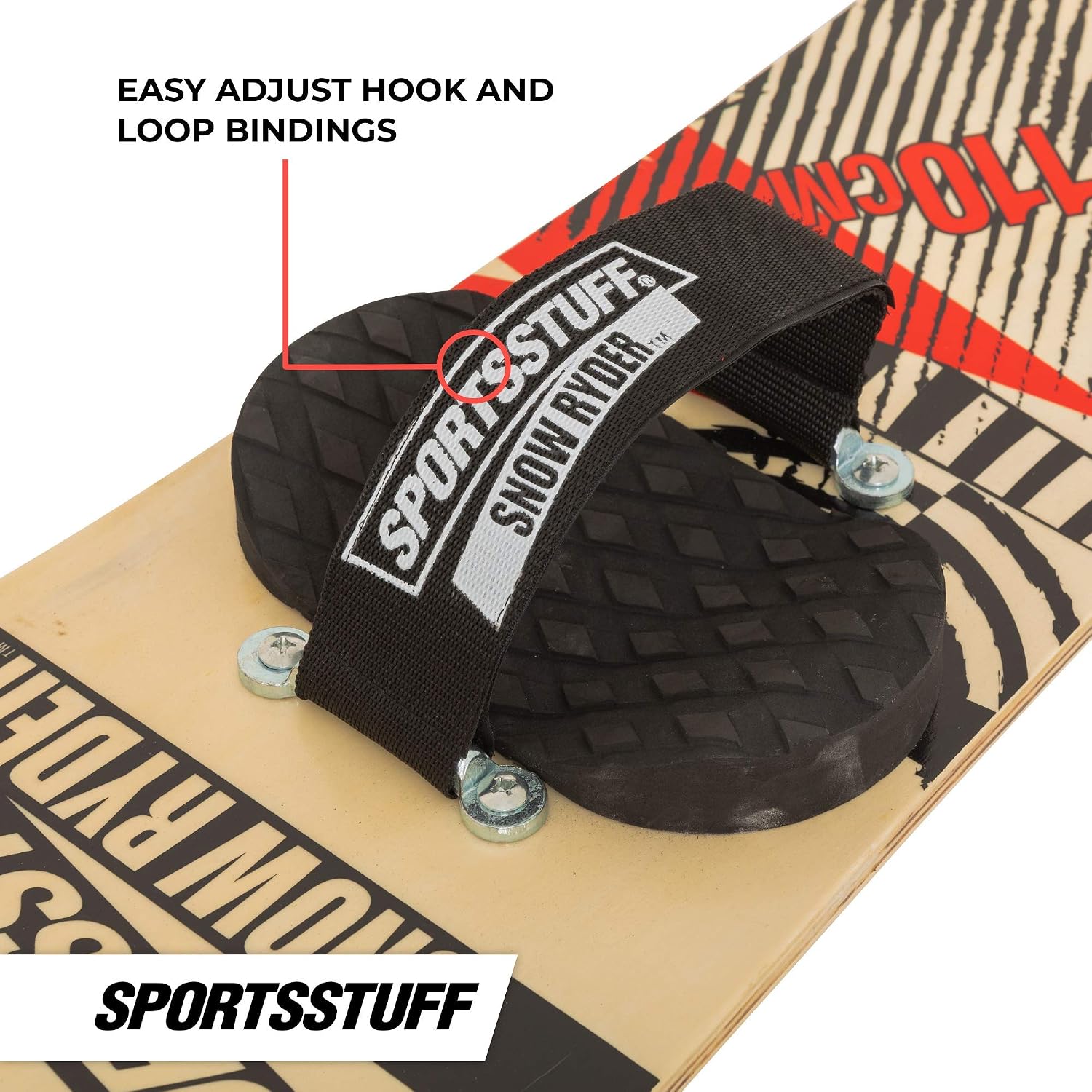 Wood Snowboards/Snow Sleds - Beginner Kids Winter Sports Accessories - 90cm-130cm Models