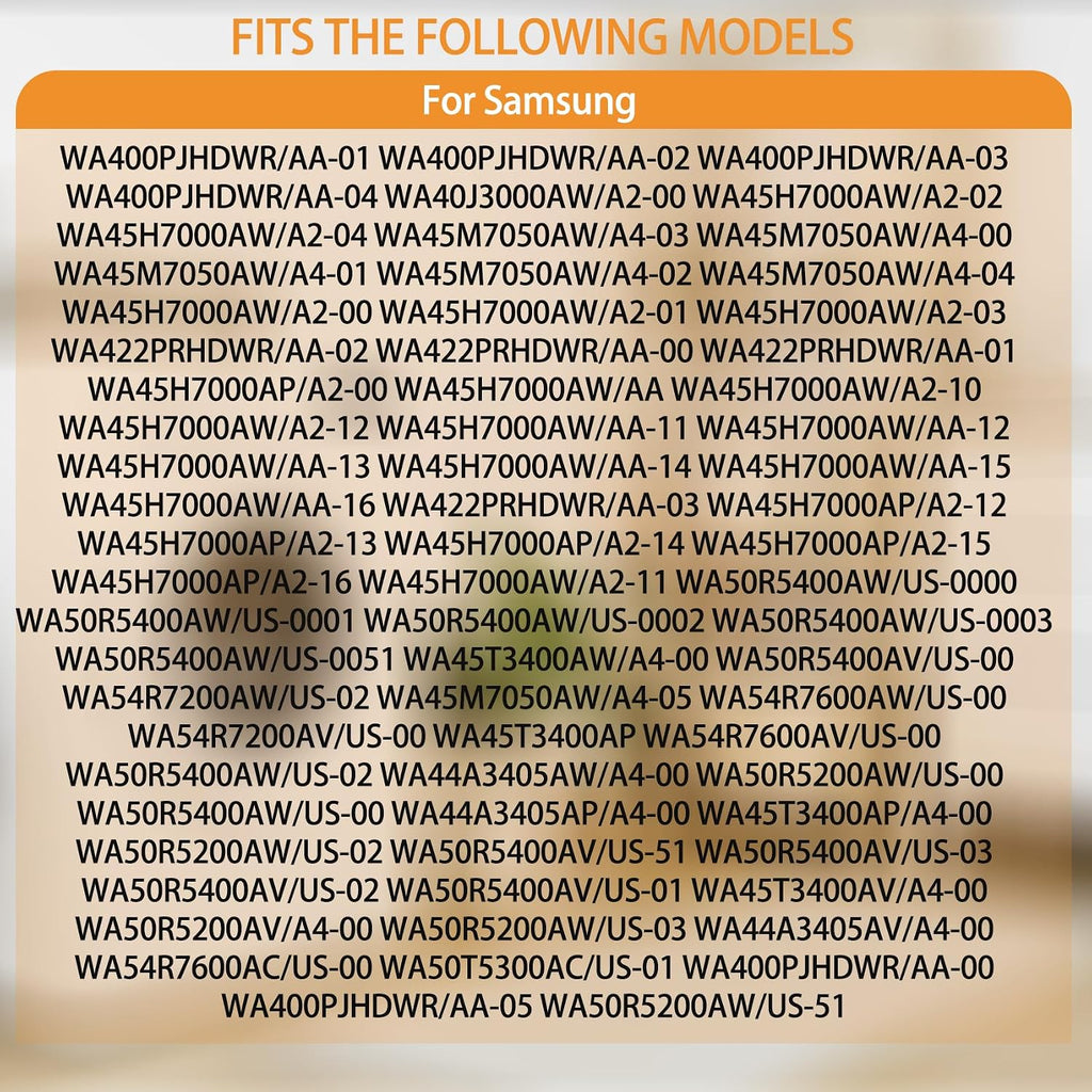 WA50R5400AV WA50R5200AW WA45T3400AV Washer Water Inlet Valve for Samsung