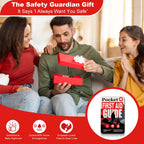 Tiny Pocket Survival & First Aid Guide for Emergency Preparedness,1 Pack