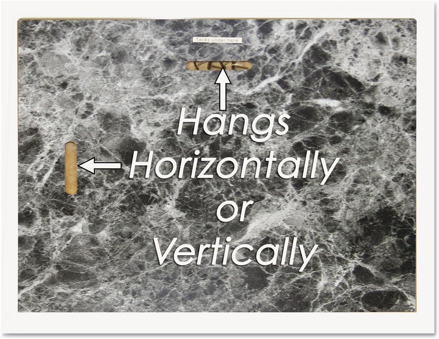 Award Plaque Frame for Diplomas, Certificates, or Licenses, Certificate Frame for Documents, Black Marble | Displays