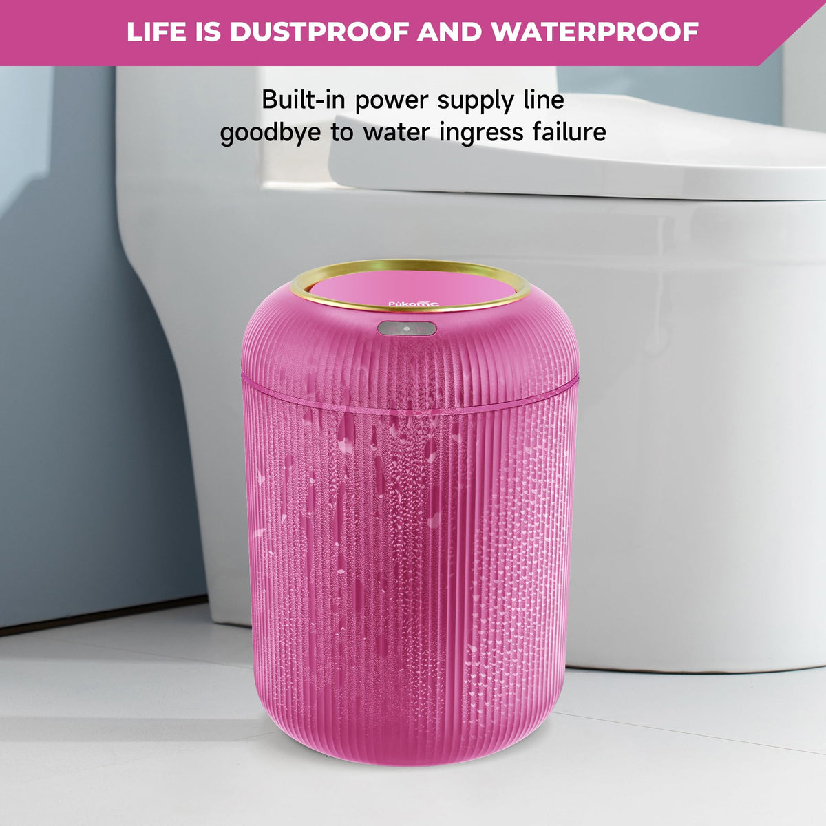 Smart Sensor Wastebasket, Convenient and Hygienic Easy to Use