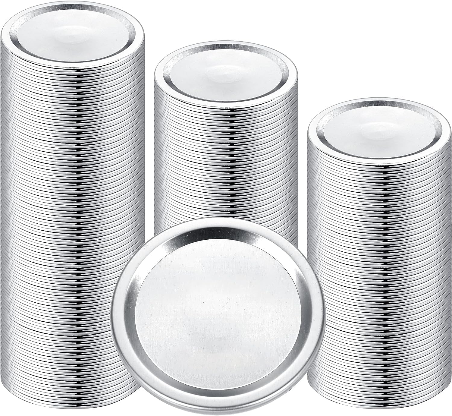 Canning Lids for Ball, Kerr Jars - Split-Type Metal Mason Jar Lids for Canning - Food Grade Material, 100% Fit &