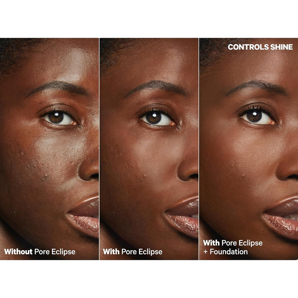 Pore Eclipse Mattifying Primer – Blurs Pores, Controls Shine + Holds Makeup for Up to 12 Hours – Creates a Smooth