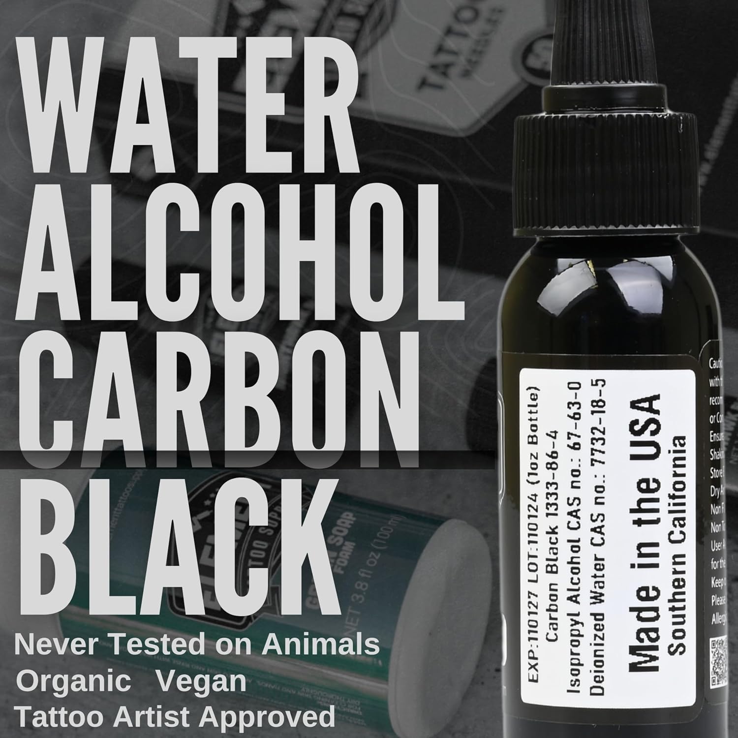 Nighthawk Black Tattoo Ink 1 oz