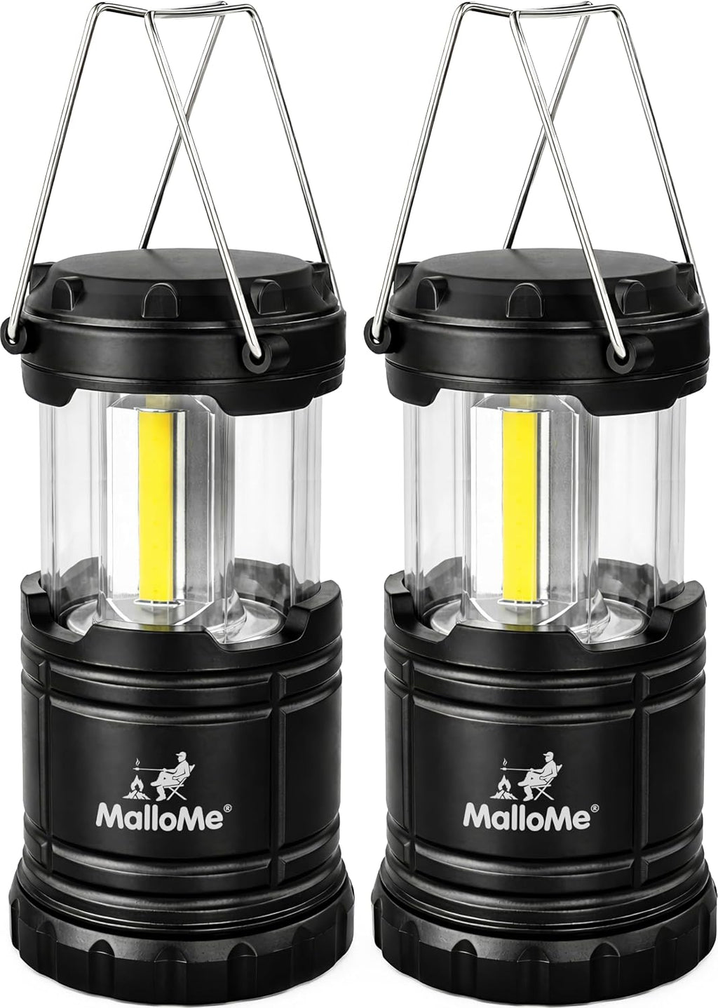 Camping Lights Lantern Flashlights, Battery Powered Operated Lamp Lanterns for Power Outages, Camping Essentials
