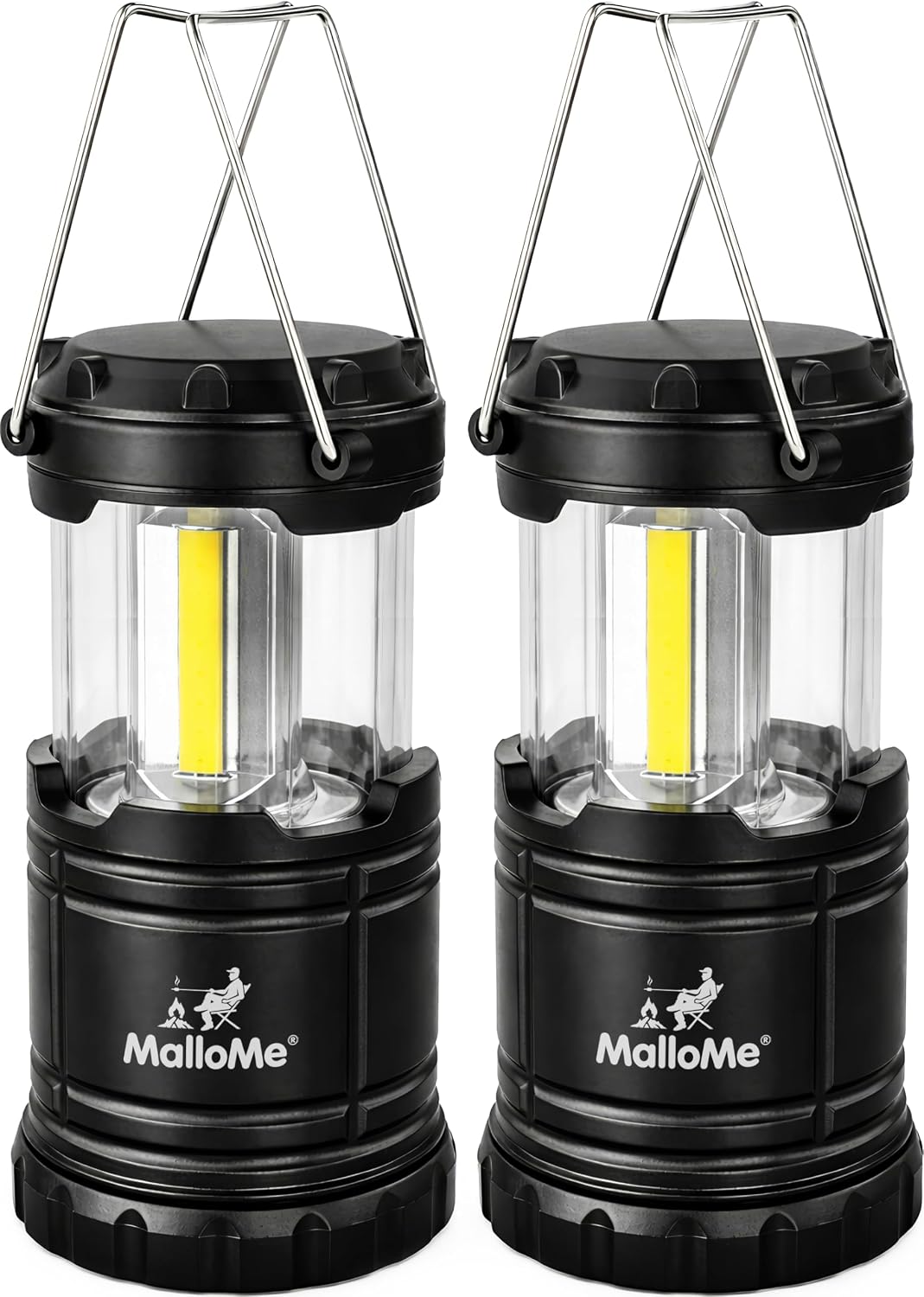 Camping Lights Lantern Flashlights, Battery Powered Operated Lamp Lanterns for Power Outages, Camping Essentials