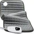 Electric Heating Pad for Back, Neck & Shoulder, 24 x 12 in, 6 Heat Settings