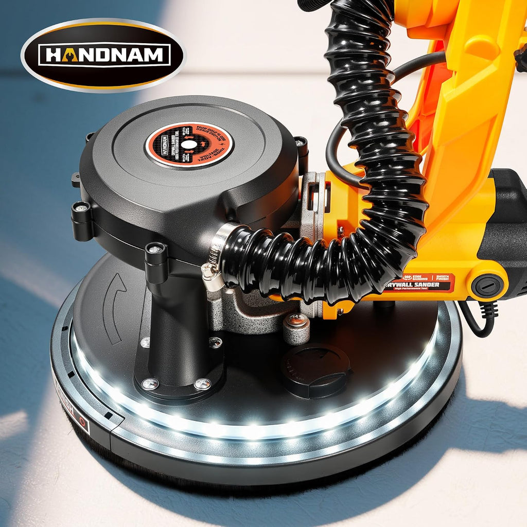 Electric Drywall Sander with Vacuum, 950W&99% Dust Collection for Ceiling | 26FT Power Cord, 9 Variable Speed