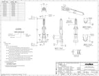 Molex Pin, Male & Female .062" 18-24 AWG, Series 1561 Tin (Sn) Plated Brass Contact (20 Pair)