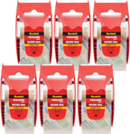 Secure Seal Ultra Clear Packaging Tape, 6 Rolls Clear Packing Tape for Lighter Shipping Boxes, 1.88 in x 50 yd