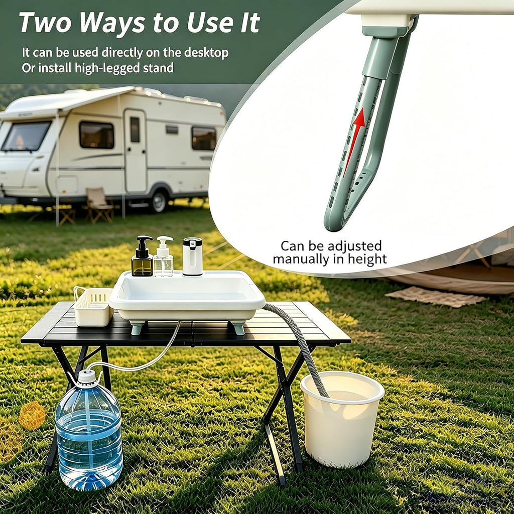 Portable Sink Hand Wash Station,Camping Sink