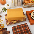 Fall Buffalo Plaid Tissue Paper for Gift Wrap 14x20 Inch 40 Sheets