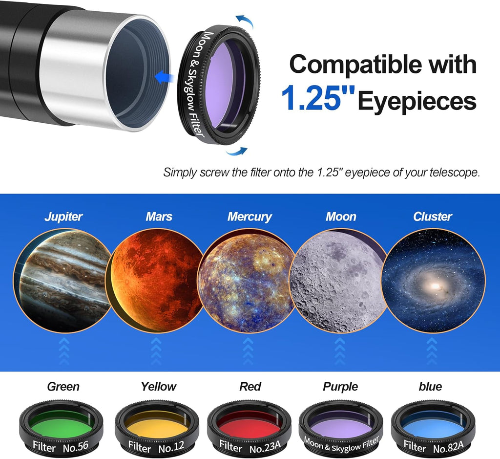 150EQ Astronomical Reflector Telescope for Adults high Powered,150mm Aperture Professional Telescopes for Adults