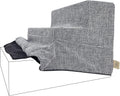 Foam Pet Steps Cover for Small Dogs and Cats, Portable Ramp Stairs for Couch, Sofa, and High Bed Climbing (Cover