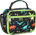 Kids Lunch Bag Boys - Insulated Kids Lunch Box for School & Daycare | Easy Carry Handle, Leak Proof, Water Bottle
