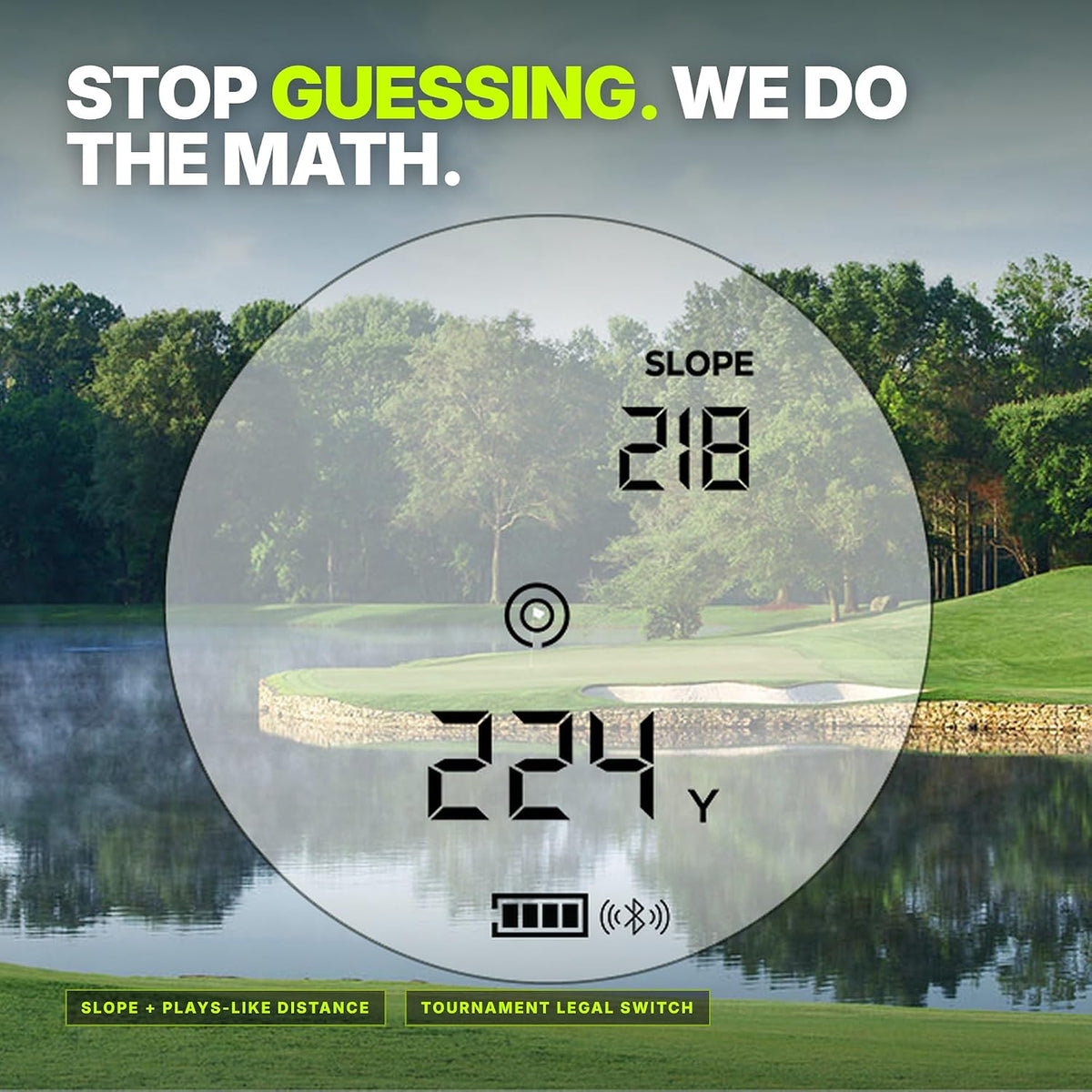NX9 Slope Golf Rangefinder for the Essential Golfer