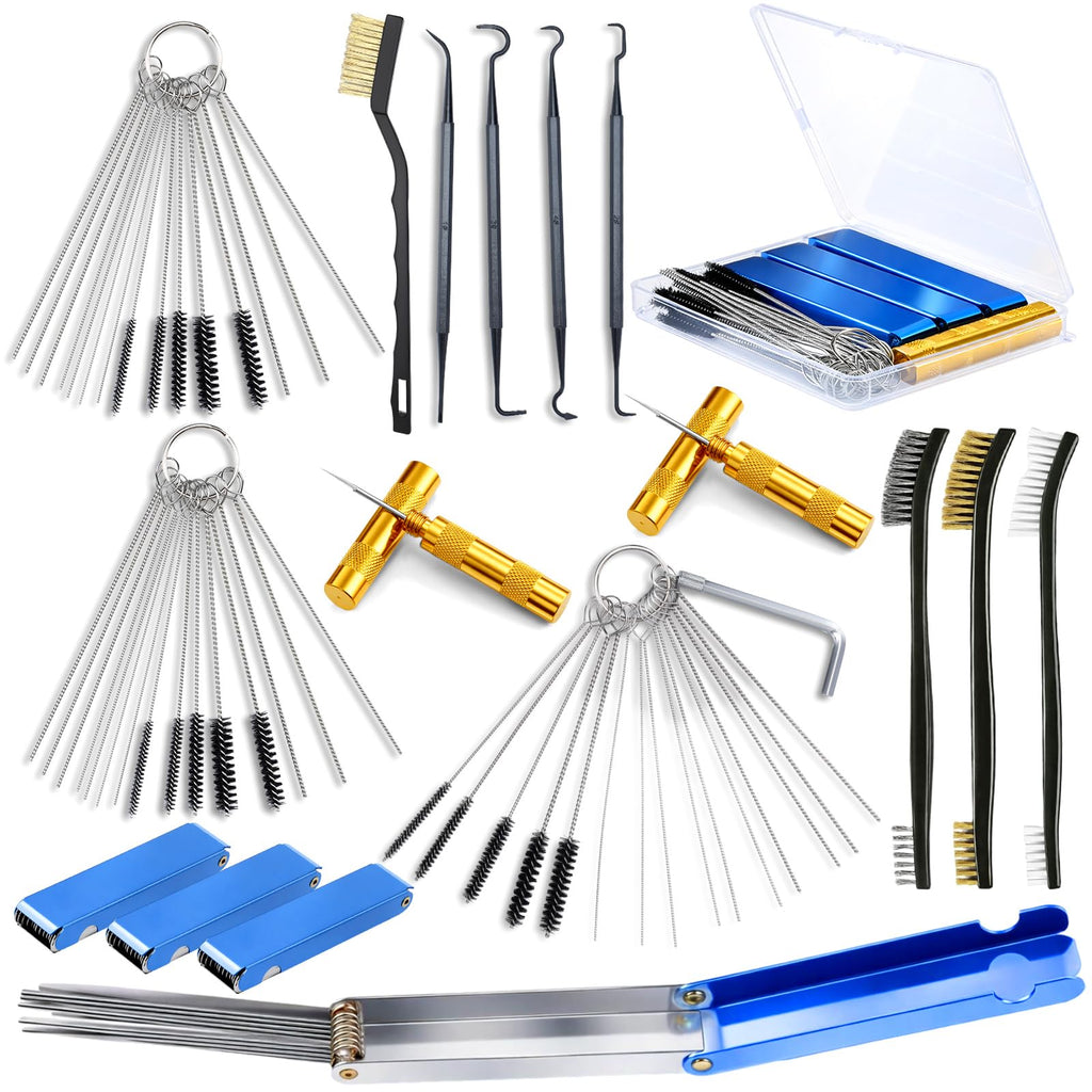 Carburetor Cleaner Kit, Torch Tip Cleaner Set, 17, Complete