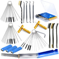 Carburetor Cleaner Kit, Torch Tip Cleaner Set, 17, Complete