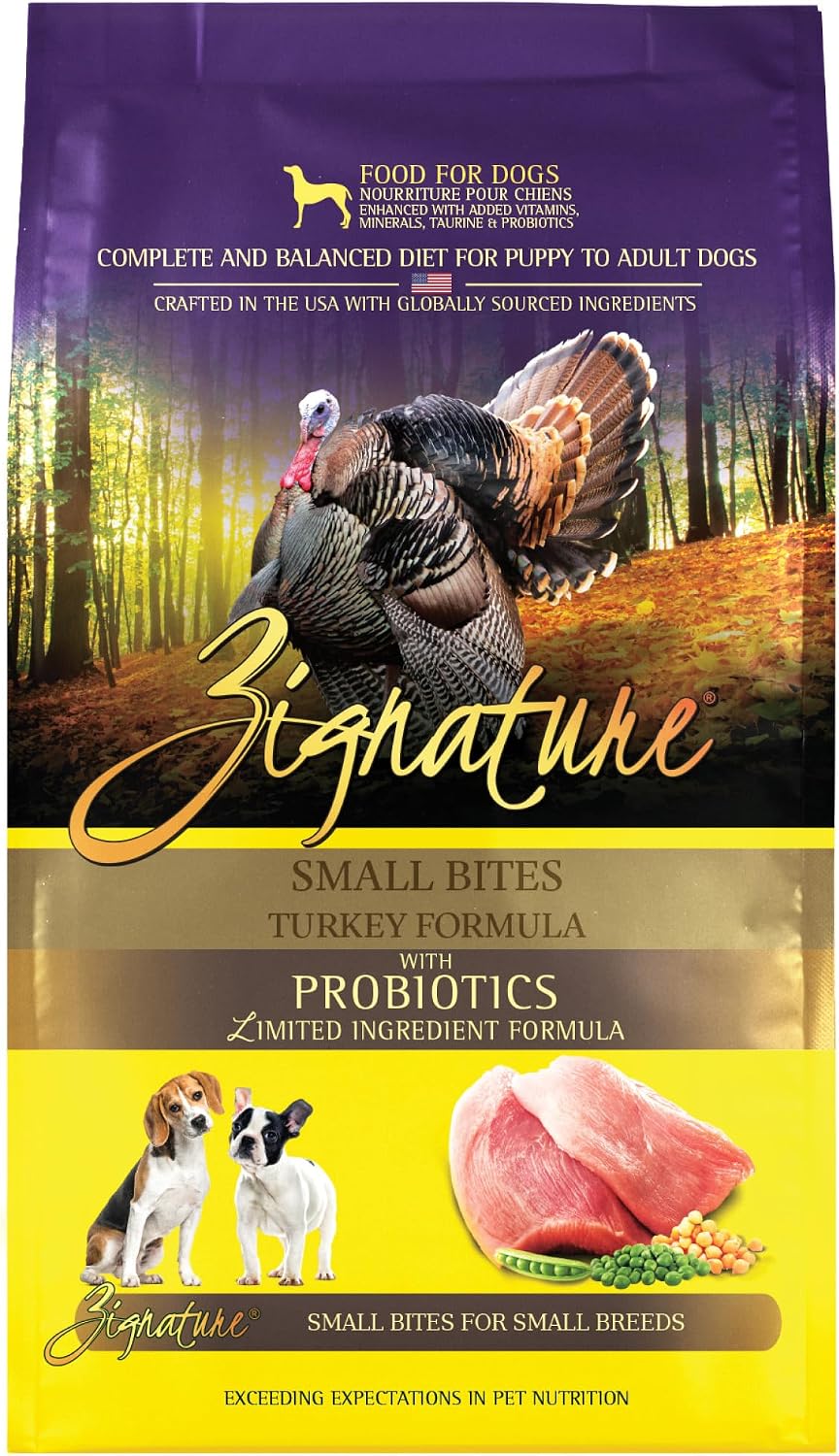 Turkey Limited Ingredient Formula Small Bites Dry Dog Food 4lb